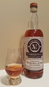 Review Virginia Distillery Company, Virginia Highland Malt Whisky